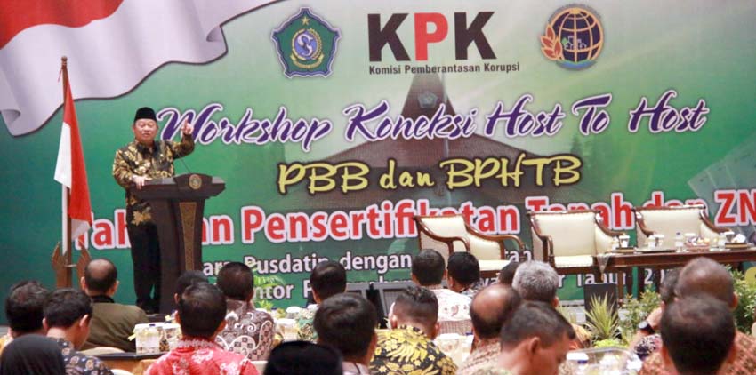 Pemkab Sidoarjo Pilot Project Implementasi Host to Host PBB-BPHTB Jatim