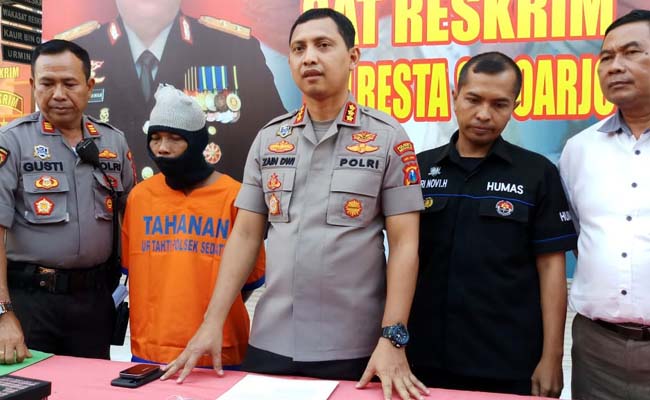 Bapak Kandung di Sidoarjo Tega Cabuli Anak Hingga Hamil 2 Kali