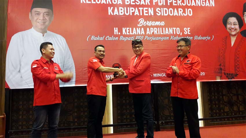 Kelana Siap bersama PDIP Menangkan Pilkada Sidoarjo