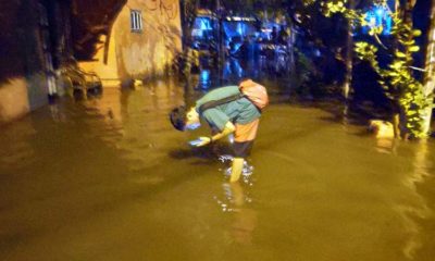Hujan Deras dan Air Pasang, Picu Banjir Tiga Desa di Sidoarjo