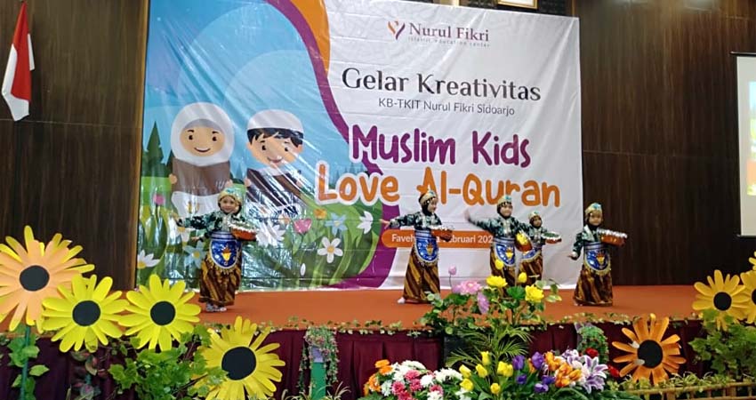 KB TKIT Nurul Fikri Sidoarjo Bekali Al Quran Ratusan Muridnya Sejak Dini