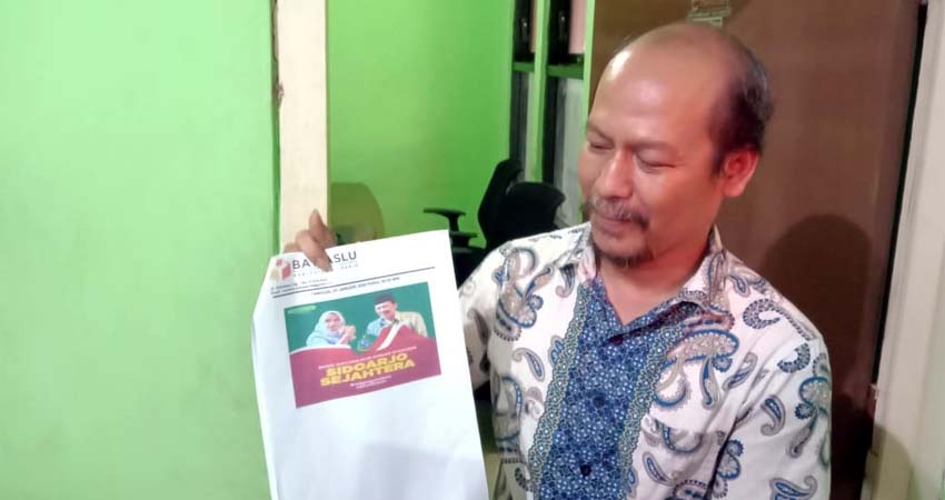 Meme Stiker Pakai Logo Pemkab, Bawaslu Periksa Plt Bupati Sidoarjo