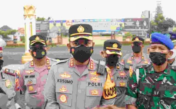 Kapolresta Sidoarjo Pimpin Apel Operasi Keselamatan Semeru 2022