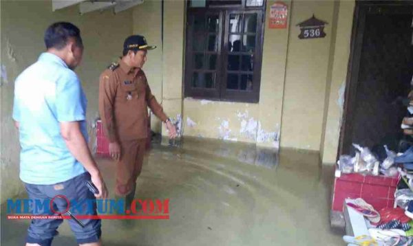 Jadi Langganan Banjir, Wabup Sidoarjo Sidak Lokasi Perum Pondok Tjandra